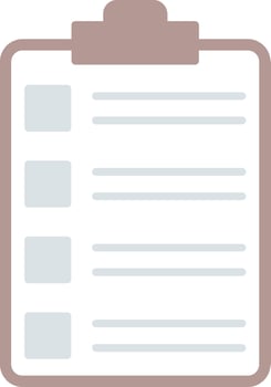 Tasks Flat Light Icon vector