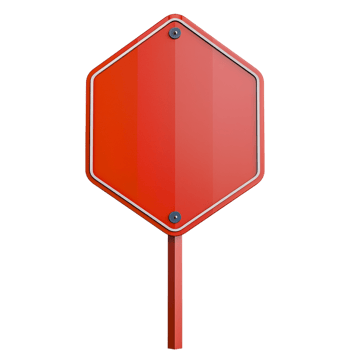 AI generated Road Side Symbol Box on Transparent background - Ai Generated png