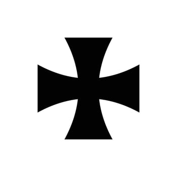 cross icon vector design template in white background