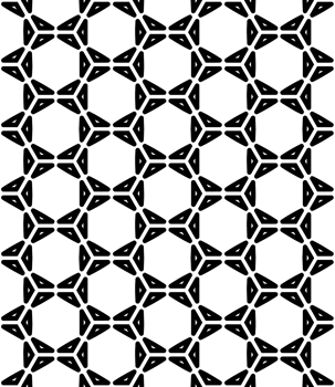 Black seamless abstract pattern. Overlay for background and backdrop. Ornamental design. PNG graphic illustration with transparent background.