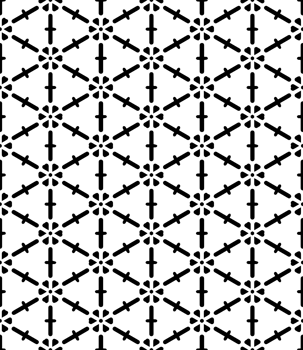 Black seamless abstract pattern. Overlay for background and backdrop. Ornamental design. PNG graphic illustration with transparent background.