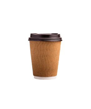 cardboard cup to take hot drinks on a transparent background png