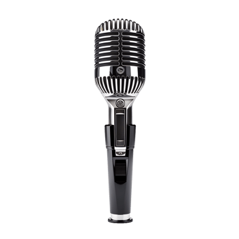 AI generated Mic with No Background, Effortlessly Blending into Various Audio Contexts png