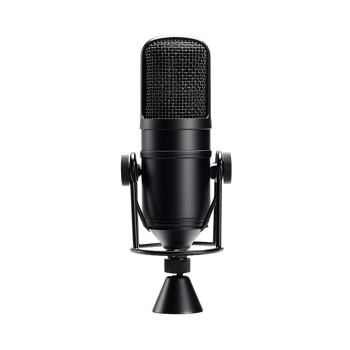 AI generated Clear Cut Mic Image, Professional and Neat Audio Graphics Guaranteed png