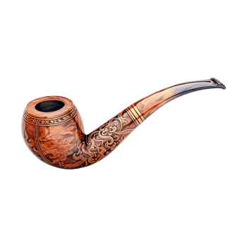 AI generated Smoking Pipe Illustration png