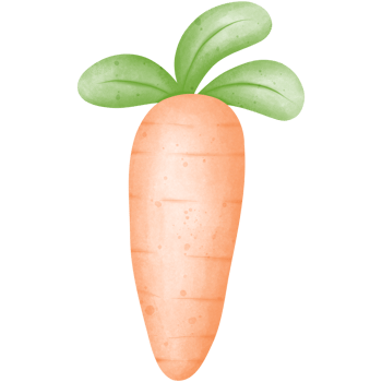 Easter carrot Clipart, Carrot Clipart, Easter Clipart. png