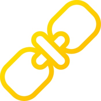 Link Creative Icon Design vector