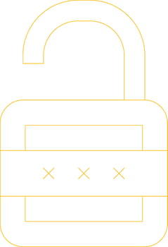 Lock Open Creative Icon Design vector