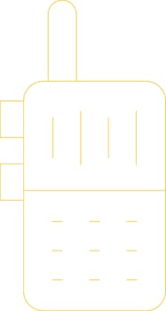 Walkie Talkies Creative Icon Design vector