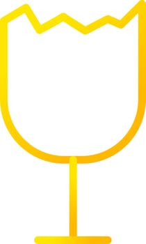 Glass Creative Icon Design vector