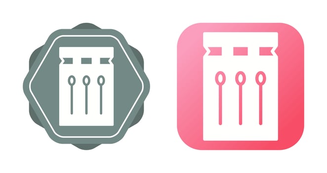 Waterproof matches Vector Icon