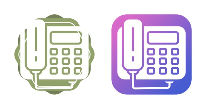 Telephone Vector Icon