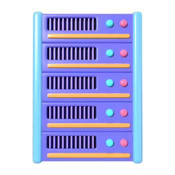 Server 3D Illustration Icon png