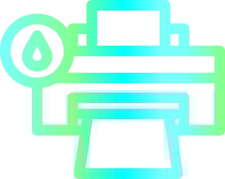 Ink Creative Icon Design vector