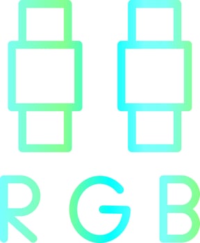 Rgb Creative Icon Design vector