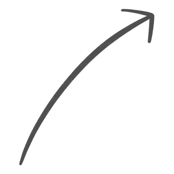 Grey Arrow Line Upward Curved Arrow Sketch Arrow Line Element png