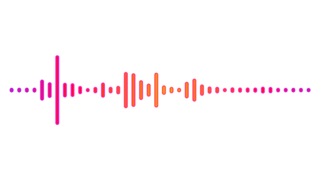 Digital sound waves png