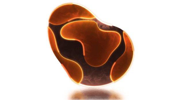 Looping neon glow effect Meat piece icon png