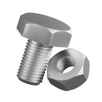 Nuts Bolt 3d icon png