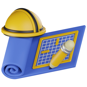 Blue Print 3d icon png