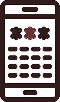 Pin Code Creative Icon Design vector