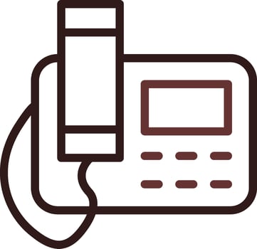 Telephone Creative Icon Design vector