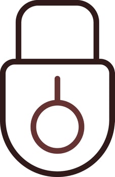 Lock Creative Icon Design vector