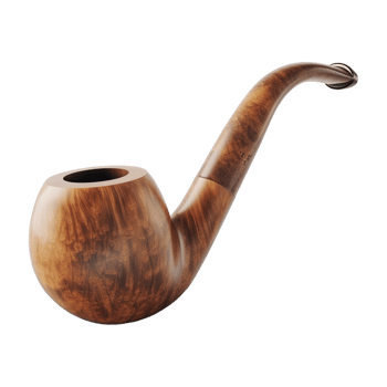 AI generated 3D Rendering of a Smoking Vape or Pipe on Transparent Background - Ai Generated png