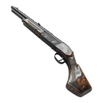 AI generated 3D Rendering of a Shooting Weapon on Transparent Background - Ai Generated png