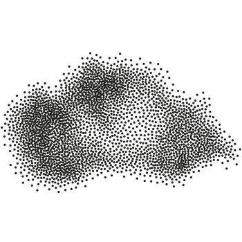Gradient noise grain texture stains, black and white dotted spray shades, and sand dust spots. png