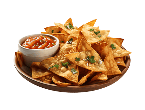 nachos and salsa png