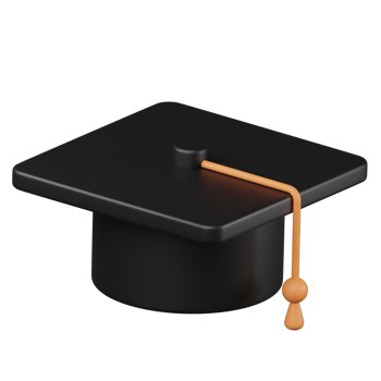 Graduation 3d icon png