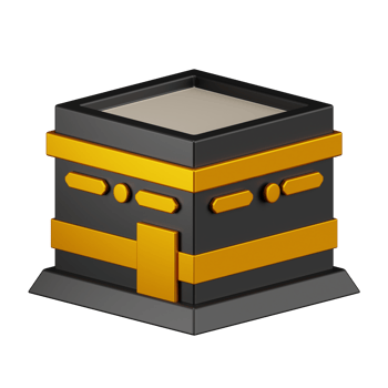 Kaaba 3d icon png