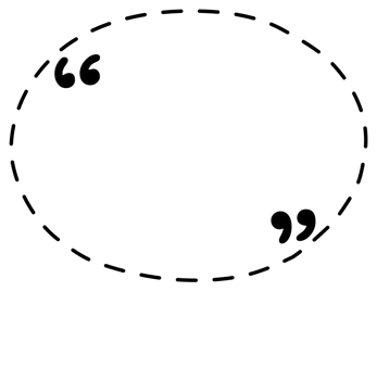 Black and white speech bubble balloon with quotation marks, icon sticker memo keyword planner text box banner, flat png transparent element design