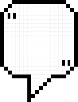 8bit retro game pixel speech bubble balloon icon sticker memo keyword planner text box banner, flat png transparent element design