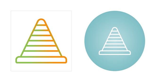 Traffic cone Vector Icon