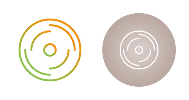 Disk Vector Icon