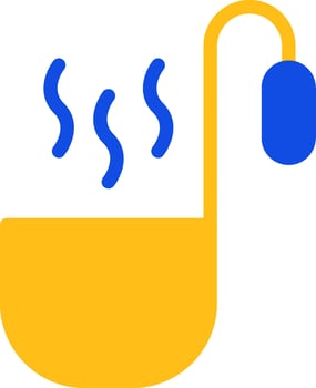 Ladle Flat Two Color Icon vector