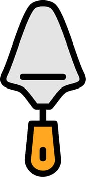 Pie Server Line Filled Icon vector