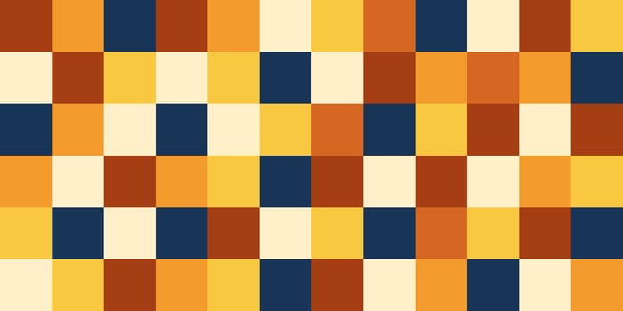 Squares of background vector