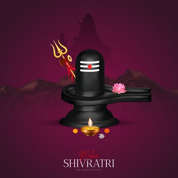 Happy Maha Shivratri Maha, Shivaratri Wishes, Happy Maha Shivratri Social Media Post , Shivratri Web Banner, Story, Print vector