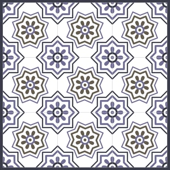 Floor tile oriental Spain collection seamless textures Portugal geometric ceramics Vector arabesque