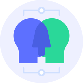 empathy relationship modern icon illustration png