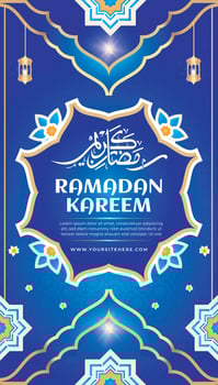 RAMADAN KAREEM EID MUBARAK GREETING DAY ISLAM BACKGROUND TEMPLATE 3 vector