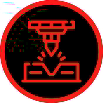 Bending Creative Icon Design vector