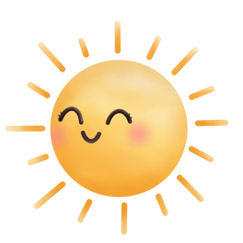 smiling sun day png