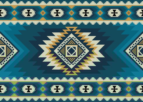 Aztec tribal geometric ethnic seamless pattern. Vintage Native American ethnic vector background. Traditional ornament retro style. Design textile, fabric, clothing, curtain, rug, ornament, wrapping.