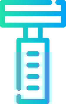 Razor Creative Icon Design vector