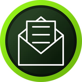 Email Creative Icon Design vector