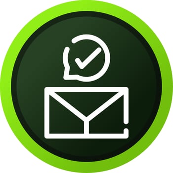 Opt-In Creative Icon Design vector